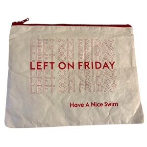 Left On Friday Wet Swimsuit Bag NWT